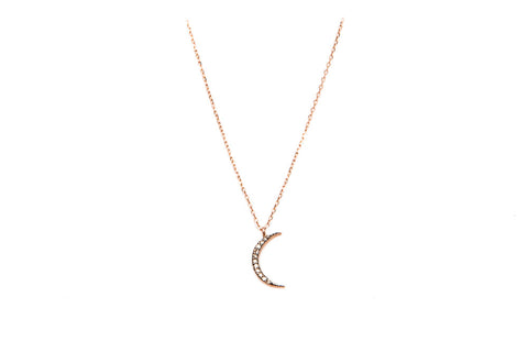 Lunar Diamond Necklace