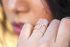 Mace Diamond Wrap Ring