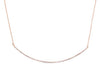 Long Curved Bar Necklace