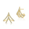 Flora Cuff Diamond Earrings