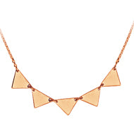 Triangle Streamline Necklace