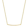 Curved Bar Necklace