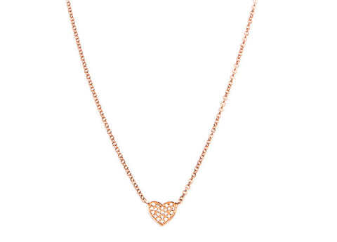 Amour Diamond Heart Necklace