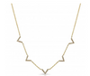 Streamline Chevron Necklace